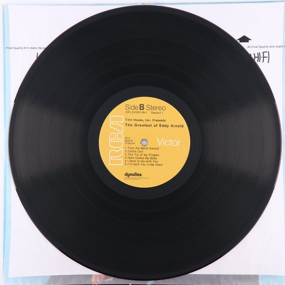 Eddy Arnold – The Greatest Of Eddy Arnold - 1973 Reissue 12" Double LP DPL2-0051 - Picture 6 of 11
